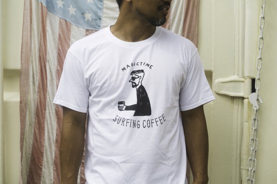 MAGICTIME Tee // Surfing Coffee