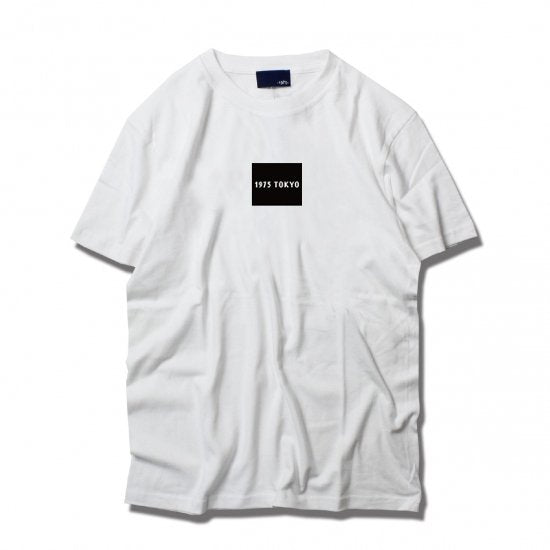 1975 MINI BOX LOGO TEE // 1975tokyo