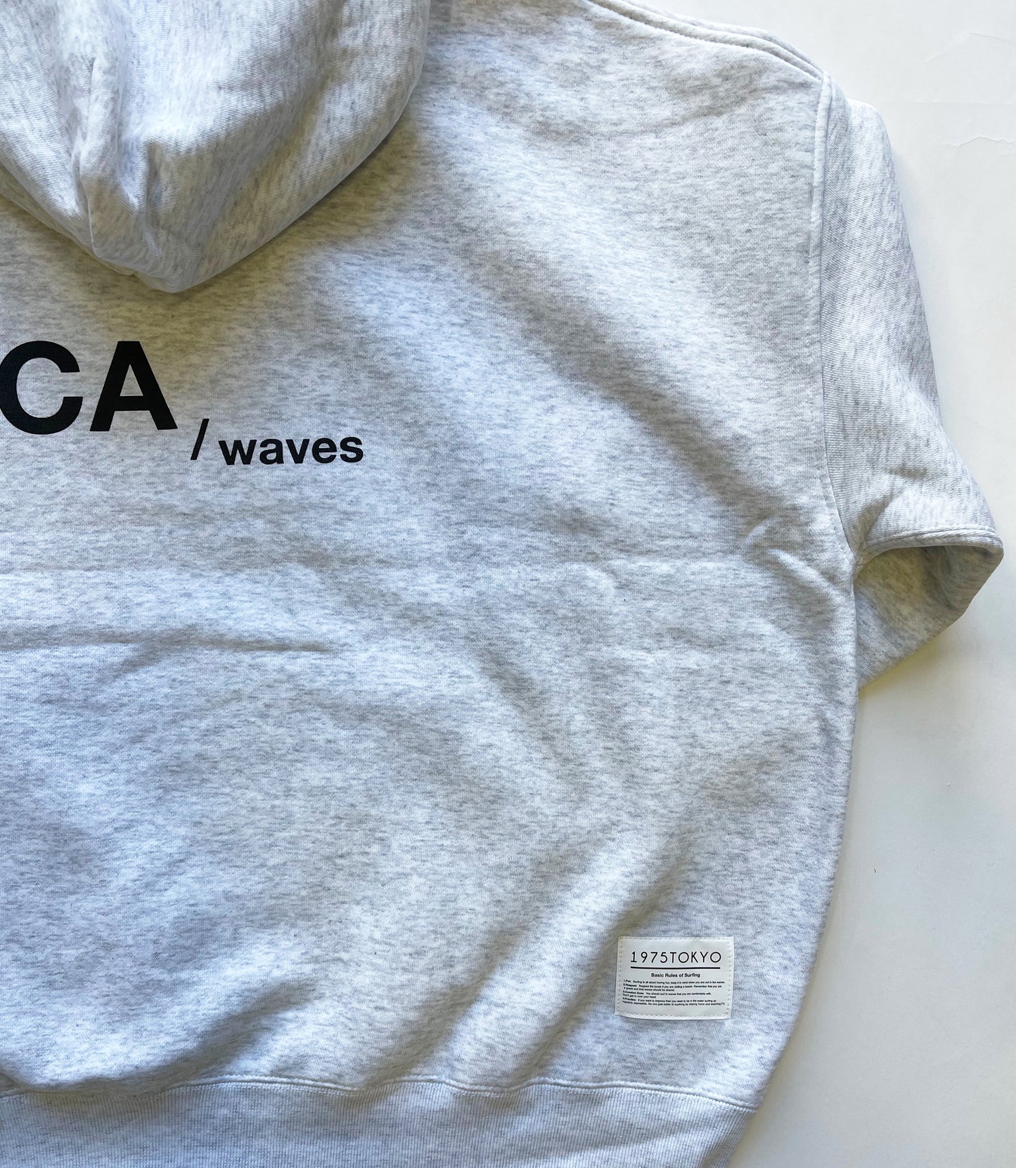 【recommend】CA/WAVES HOODIE「裏起毛」