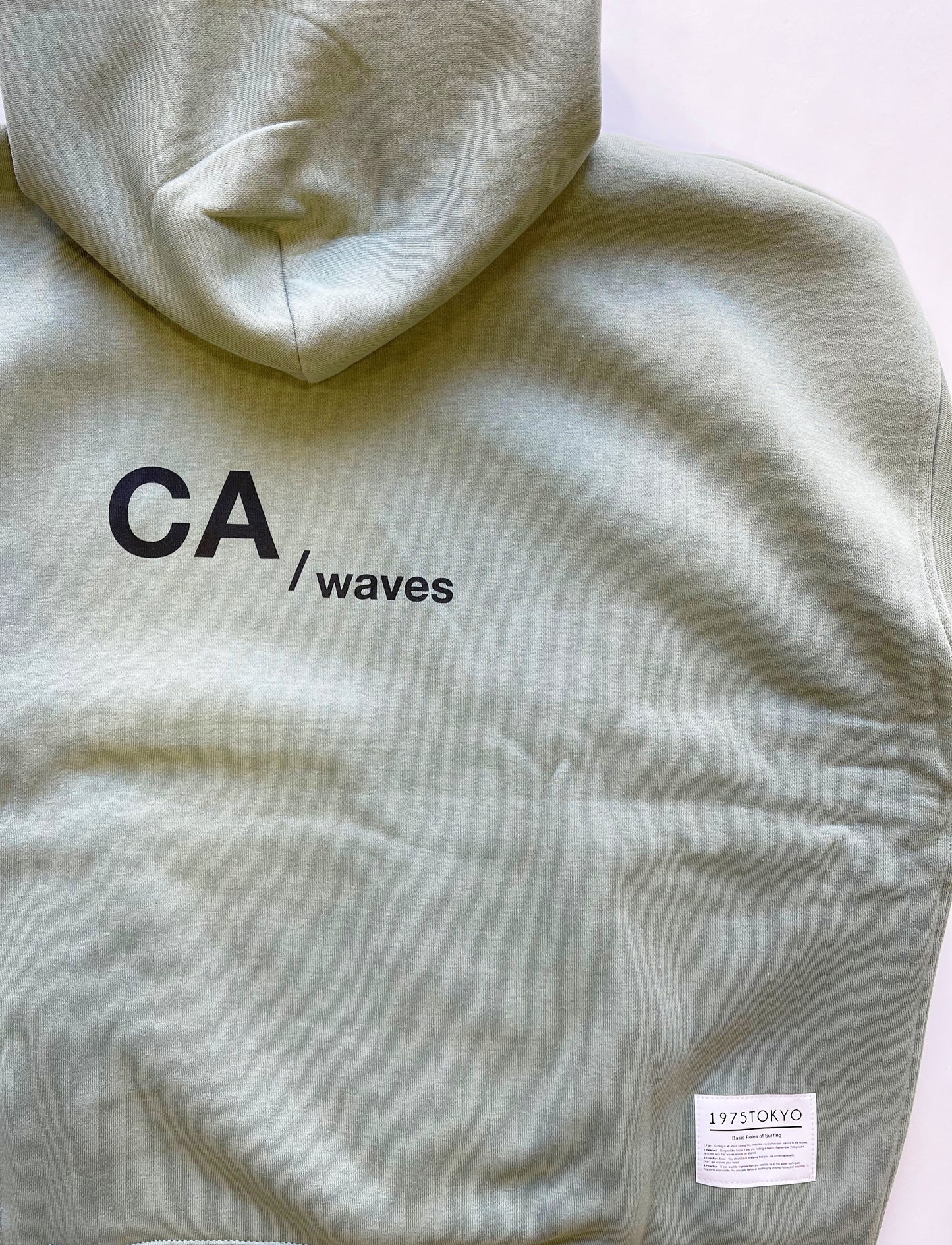 【recommend】CA/WAVES HOODIE「裏起毛」